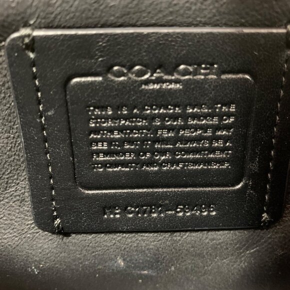 Coach Drifter Carryall Colorblock Exotic Embossed Leather Crossbody Bag 59498 - Picture 9 of 9